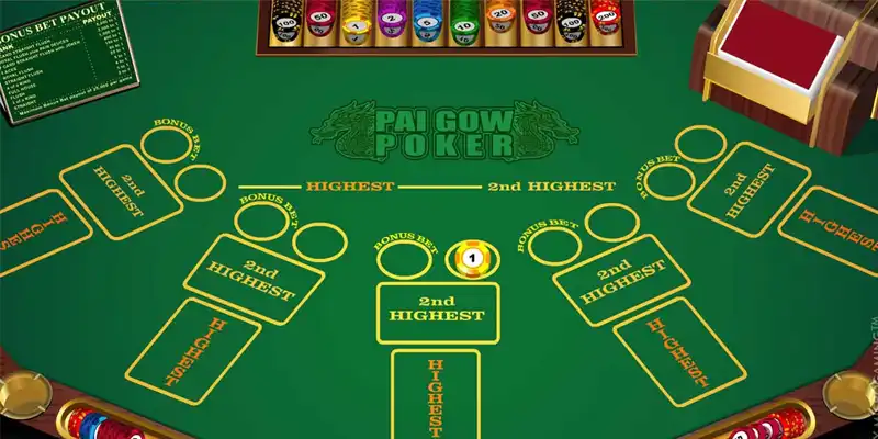 Hướng dẫn cách chơi Pai Gow Poker chi tiết cùng tân thủ